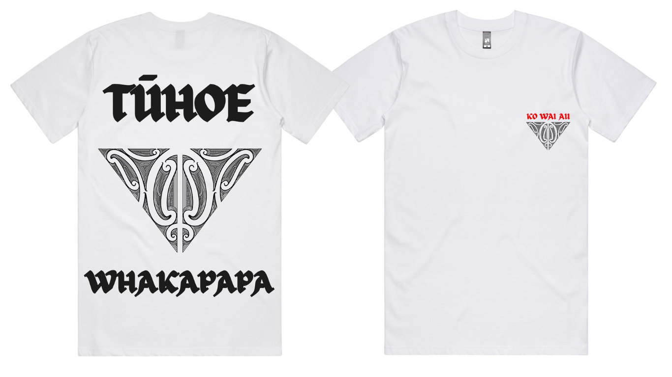 Mens Tūhoe Whakapapa Tee